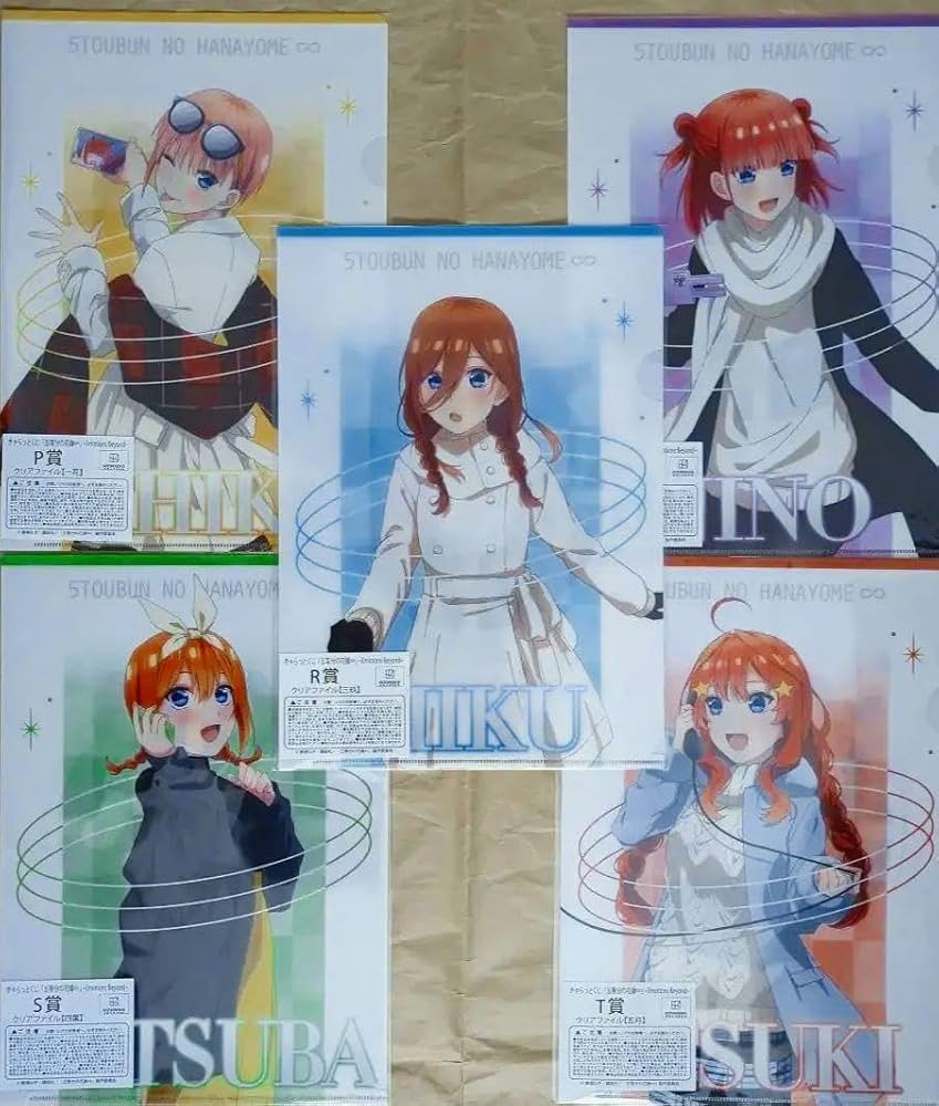 Amazon.co.jp: 1 * ☆ごと嫁 5枚組 冬服デート A4クリアファイル 五等