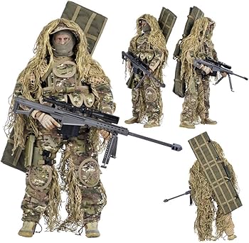 Amazon.co.jp: シミュレーションミリタリー12インチ狙撃アクション