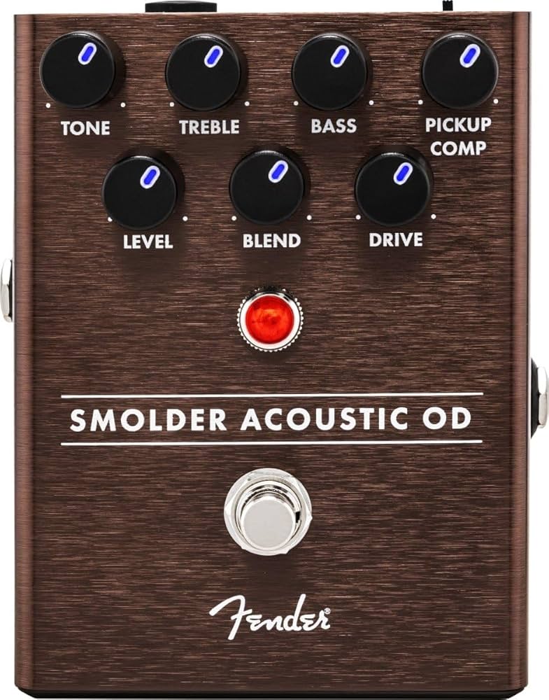 Amazon | Fender エフェクター Smolder Acoustic Overdrive | ワウ