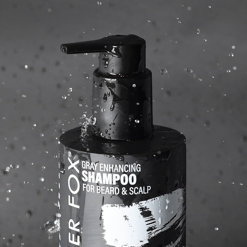 Amazon.com : Godefroy Silver Fox Beard & Scalp Shampoo - Gray