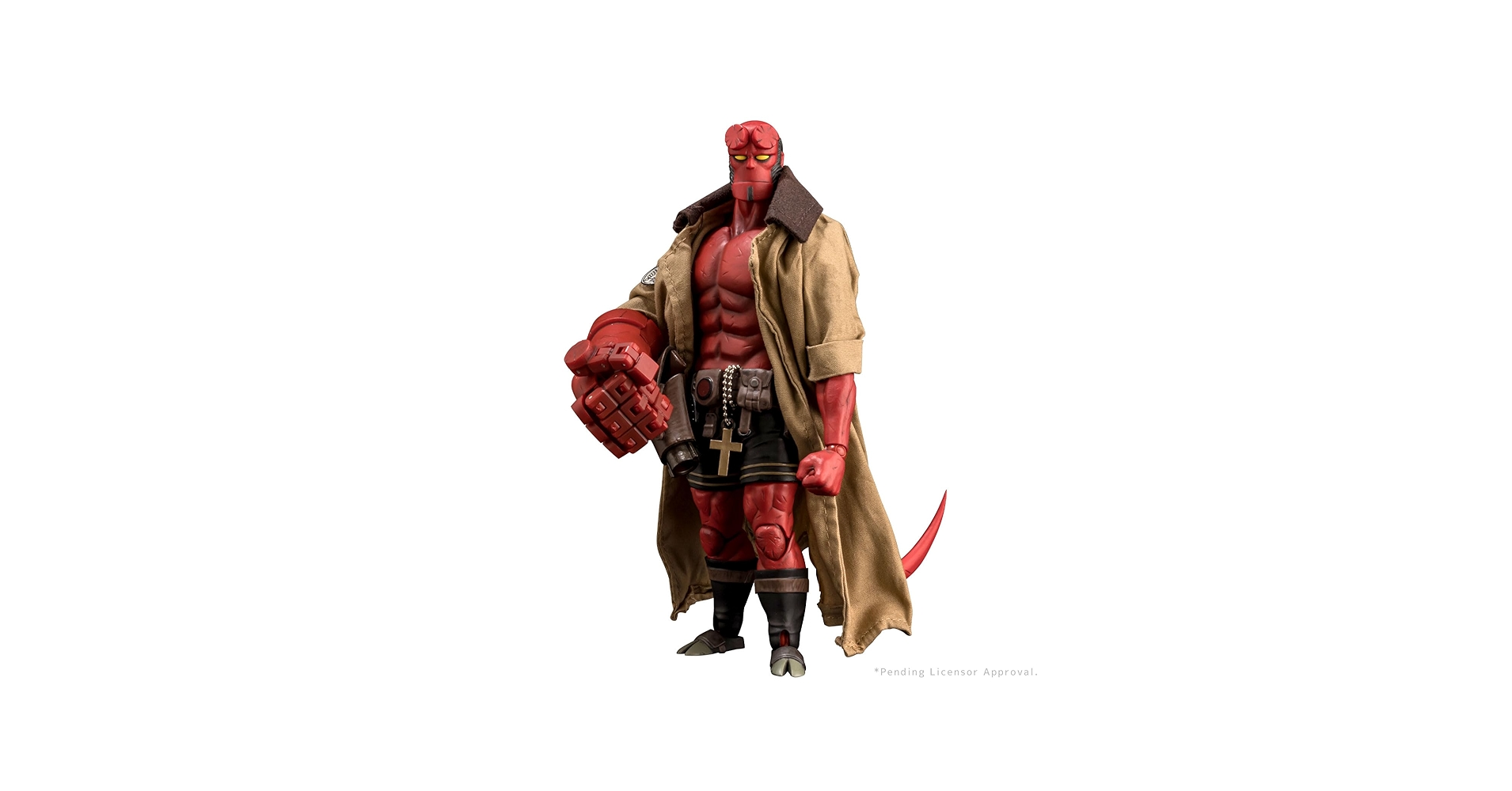 Amazon.co.jp: ヘルボーイ 1/12 SCALE ACTION FIGURE 30TH ANNIVERSARY