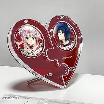 Amazon.co.jp: seimeinoki ハート形 缶バッジ ディスプレイスタンド