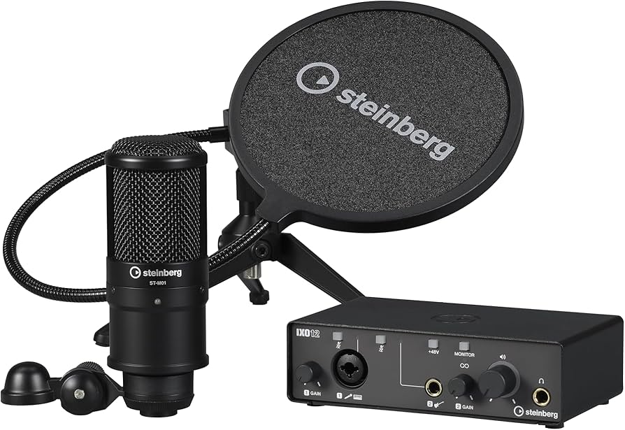 Amazon.com: Steinberg Podcast Pack With IXO12 Audio Interface