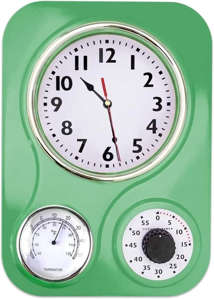 Amazon.com: Lily's Home -9.5 Inch x 12.5 Inch - Retro Kitchen Wall