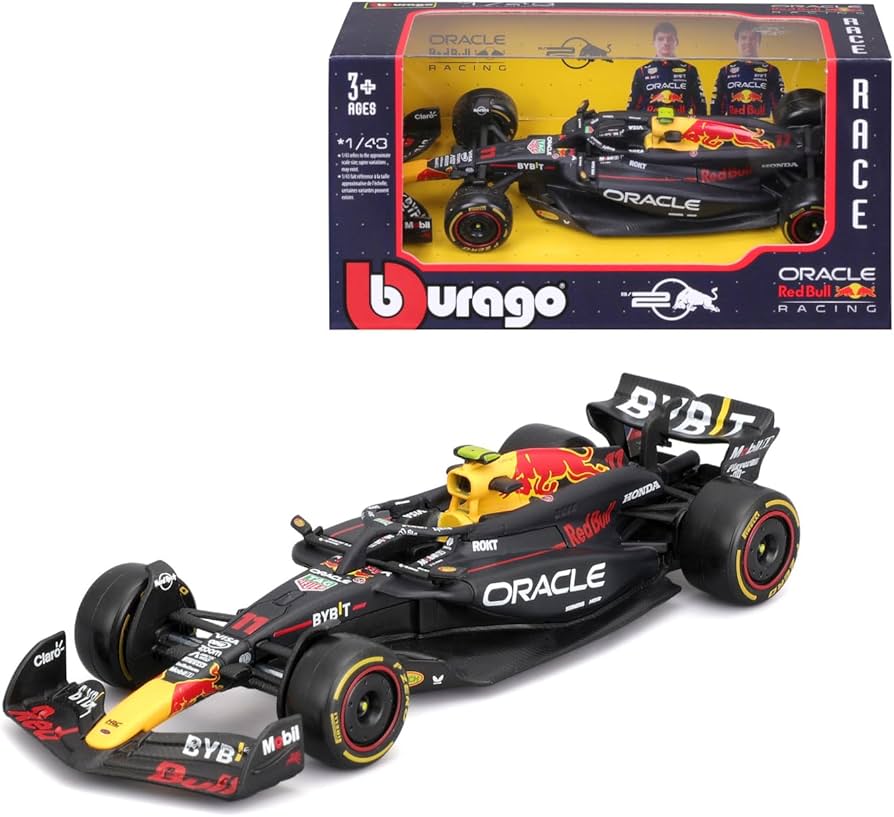 Amazon.com: Bburago - Red Bull Racing RB20 Sergio Perez #11 2024