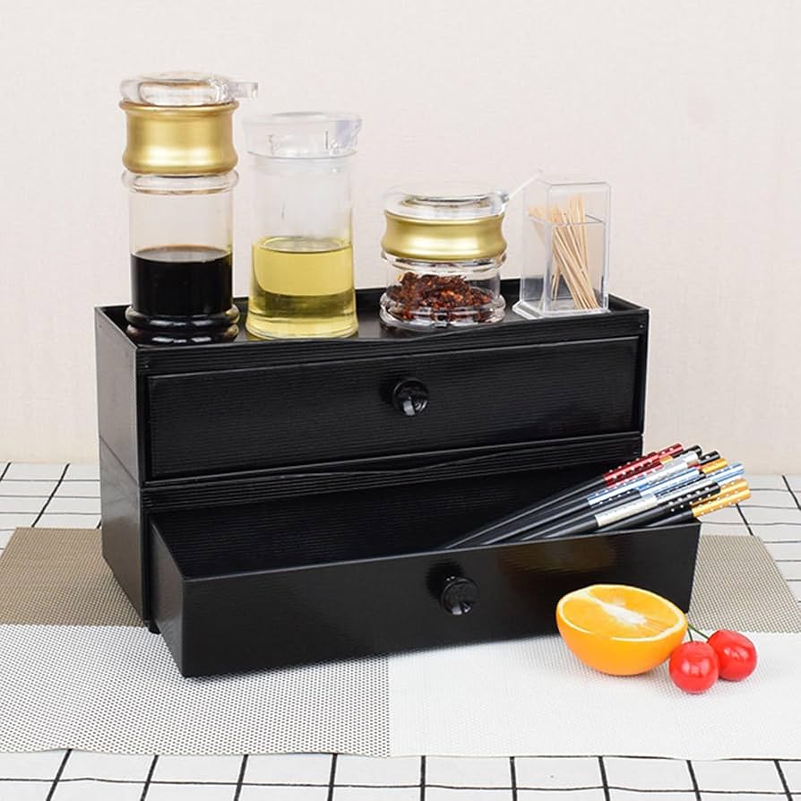 Amazon｜箸立て 箸入れ 卓上 引き出し箸入れ 箸箱 カトラリーケース 箸