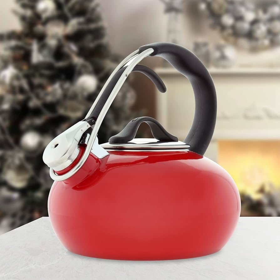 Amazon.com: Chantal Classic Loop Enamel on Steel Whistling Tea