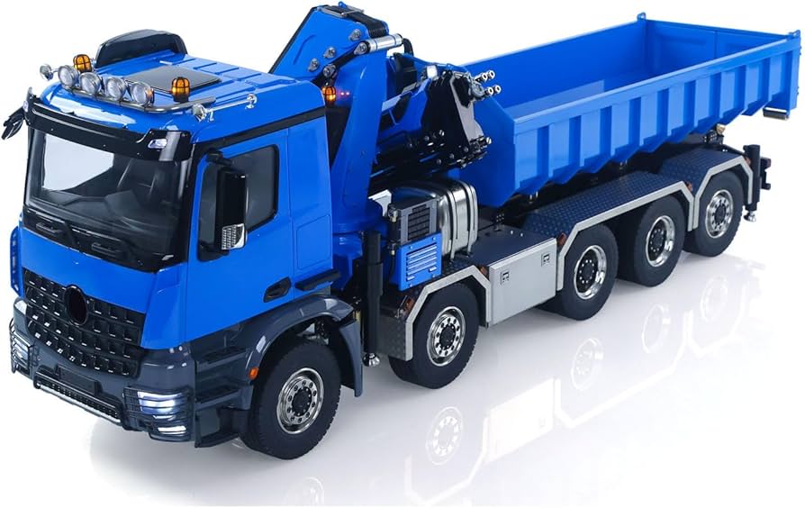 Amazon.com: wheelfun 1/14 RC Hydraulic Dumper Truck 10X10 3-Speed