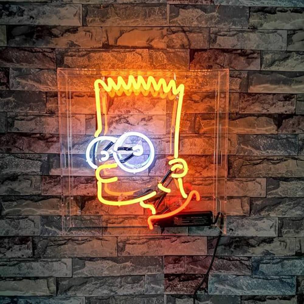 Amazon | ネオンサイン ザ 'シンプソンズ NEON LIGHT SIGN ショップ