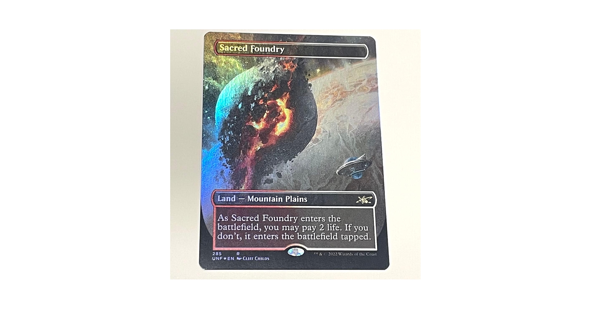 MTG 英語 unfinity 聖なる鋳造所 2枚セット MTG 英語 unfinity 聖なる