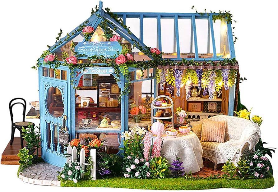 Amazon | moin moin ドールハウス ミニチュア 手作りキット セット
