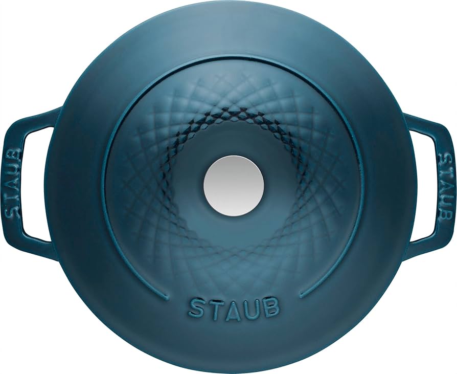 staub ストウブ 「 ツイストココット ラウンド ラメール 20cm ニッケル