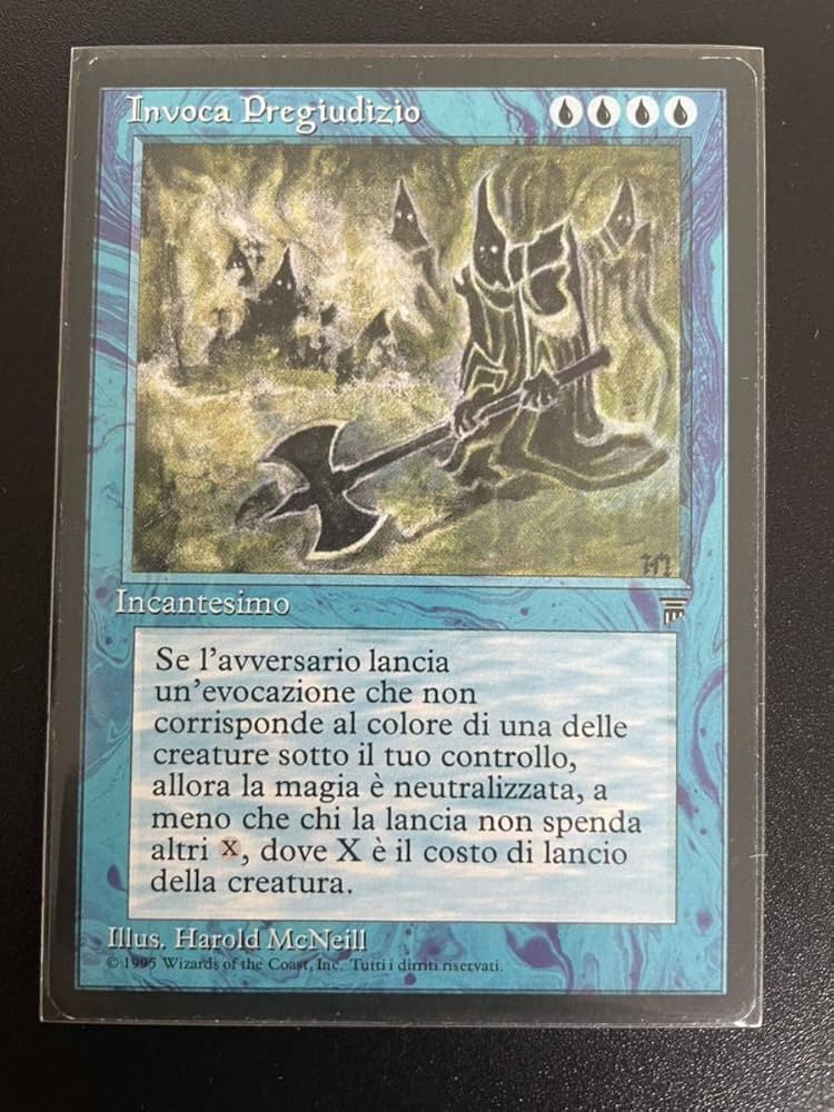 MTG Invoke Prejudice イタリア語 MTG Invoke Prejudice イタリア語