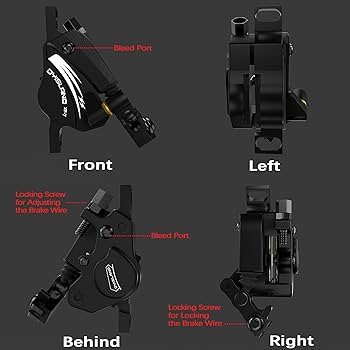 Amazon.com : DYISLAND XT-7 Hydraulic Disc Brakes Calipers,Line