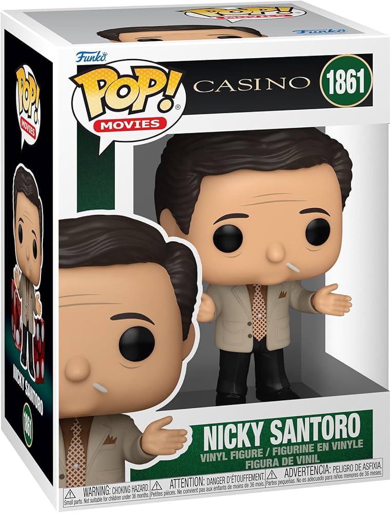 Amazon.com: Funko POP Movies: Casino – Nicky Santoro - Collectable