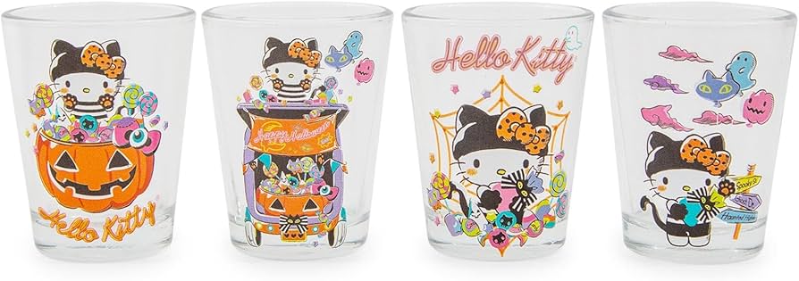 Amazon | サンリオ ハローキティ ハロウィン 2オンス ミニウイスキー