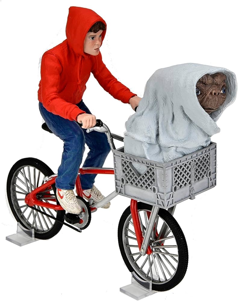 NECA Collectible figure E.T. Extraterrestrial and ELLIOTT with