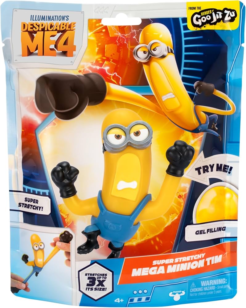 Amazon.com: Minions Despicable ME 4 Super Stretchy Mega Tim