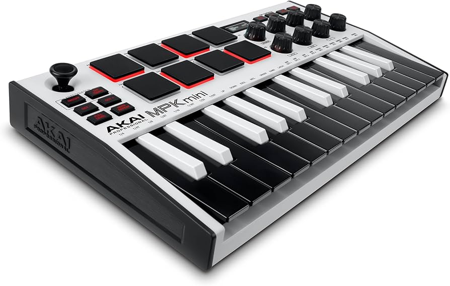 Amazon | Akai Professional USB MIDIキーボードコントローラー 25鍵 8