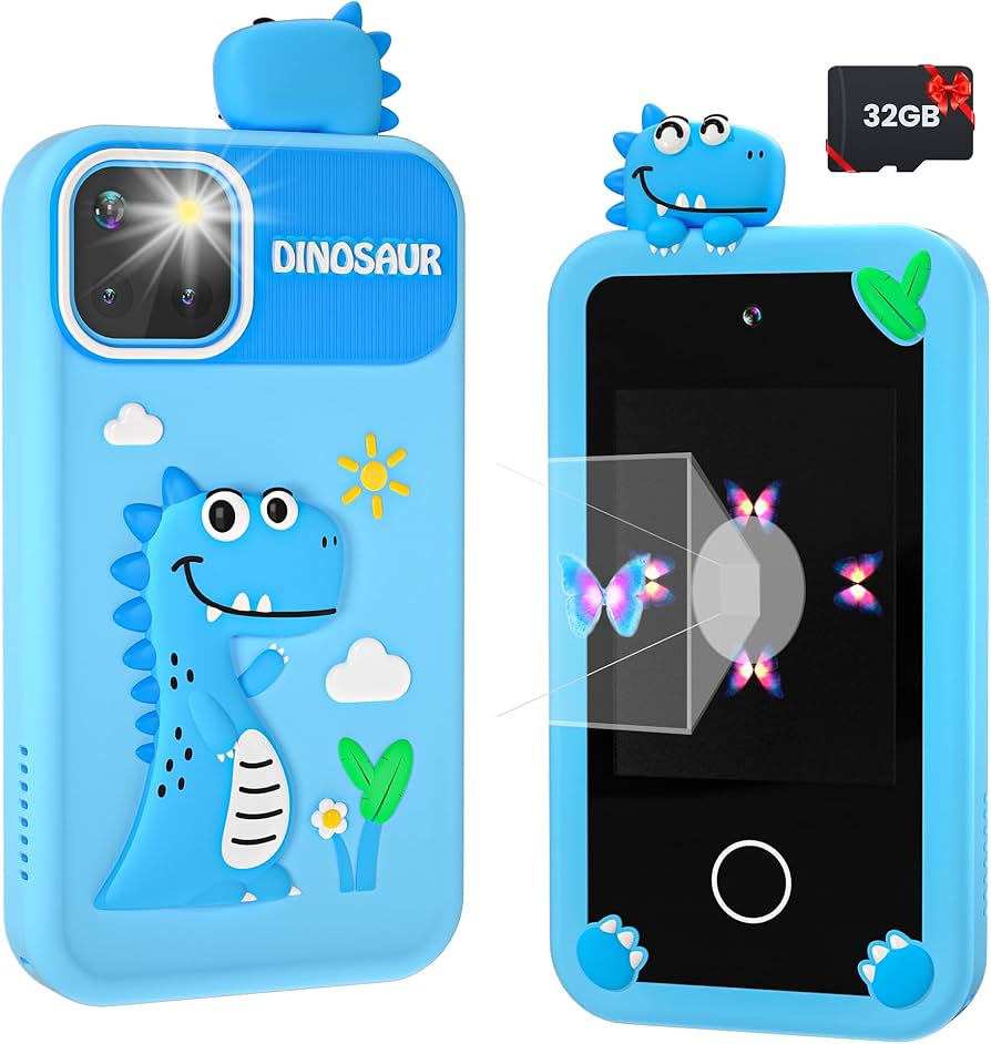 Amazon.com: Kids Smart Phone for Boys with 32G Card & Holographic