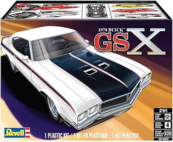 Amazon.com: Revell 85-4522 1970 Buick GSX 2N1 Model Car Kit 1:24