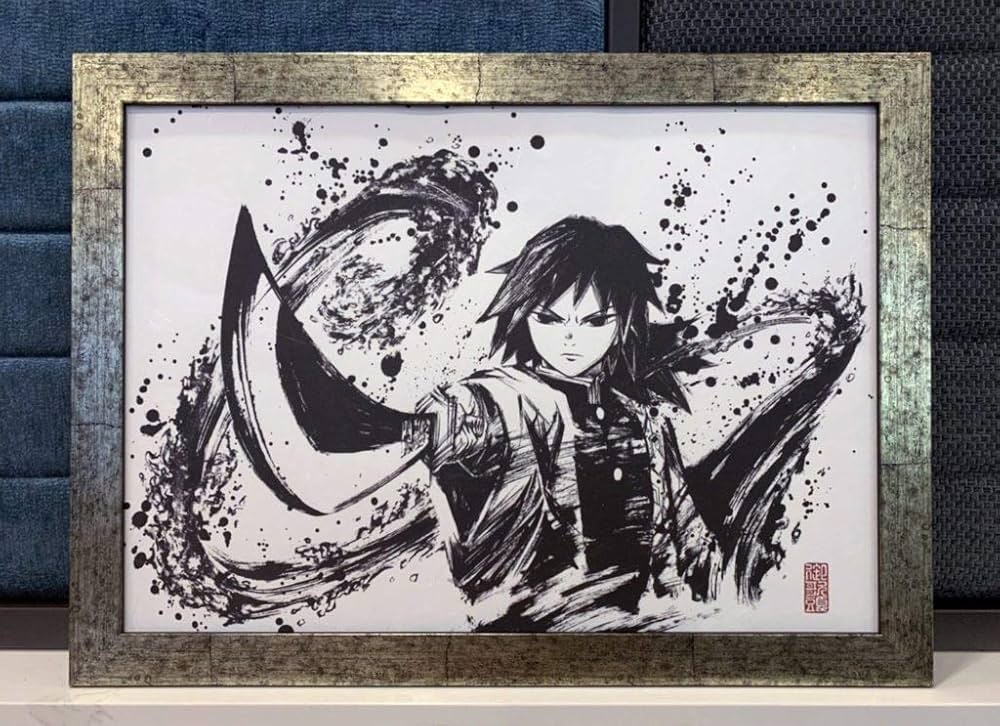 Amazon.co.jp: 鬼滅の刃 墨絵コレクション 第三弾 富岡 義勇 : 本