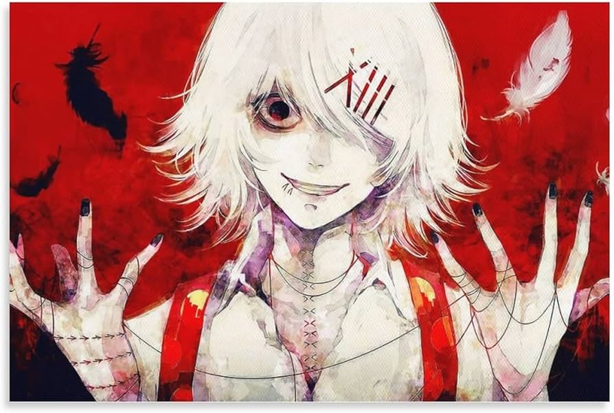 Amazon.co.jp: 東京喰種トーキョーグール ホラー アニメポスター 鈴谷