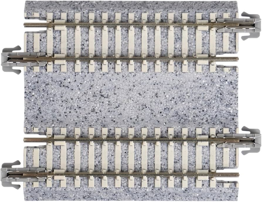Amazon.com: Kato USA Inc. N 2-7/16 Double Track Straight Concrete