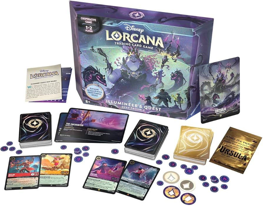 Amazon.co.jp: Ravensburger ディズニー ロルカナ TCG:イルミエの探求