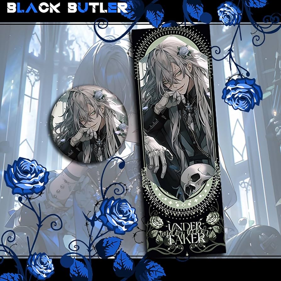 Amazon.co.jp: BNQ 黒執事 バッジ ブックマーク セット シエル