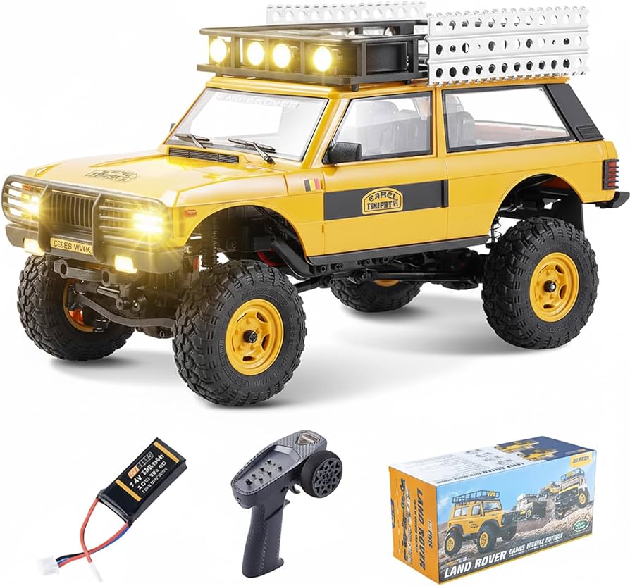 Amazon.com: EAZYRC FMS 1/24 FCX24M RC Crawler RTR, Land Rover
