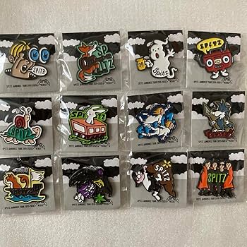 Amazon.co.jp: スピッツ SPITZ グッズ MIKKEツアー ピンバッジ