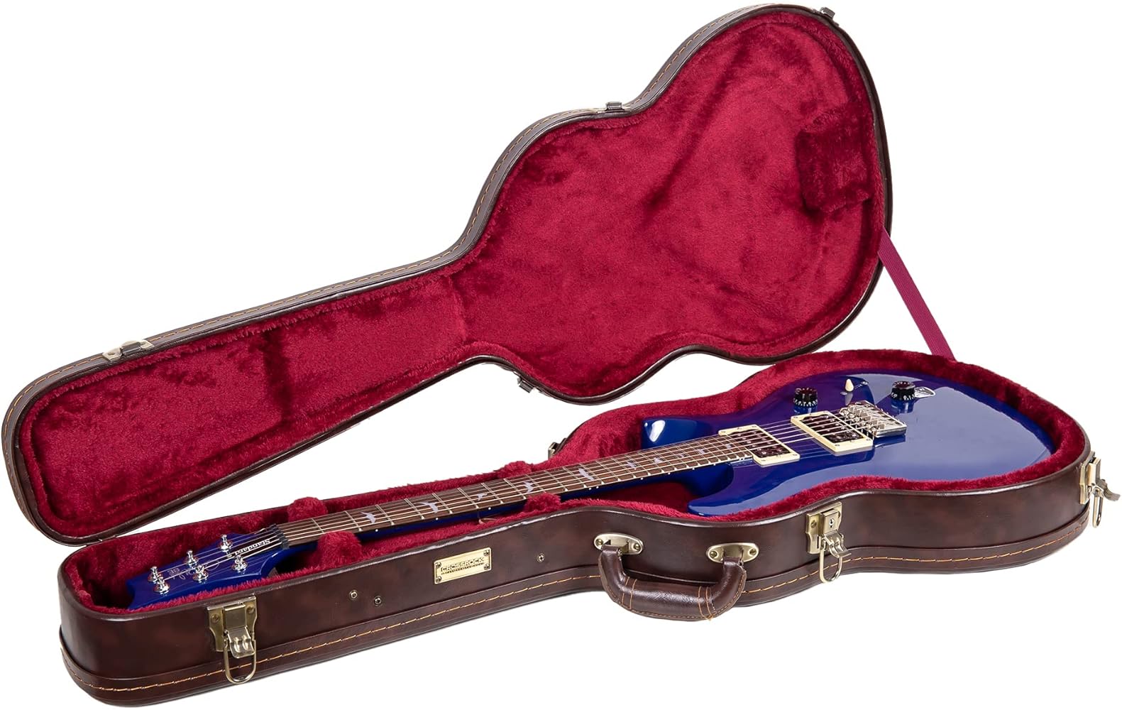 Amazon.co.jp: Crossrock CRW620PRSHBBR エレキギターハードシェル