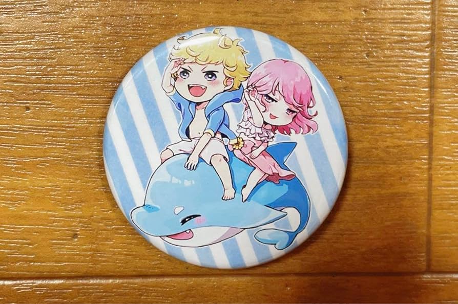 nqrse 夏コミ落としました 夏落ち お詫び 缶バッチ Amazon.co.jp: 夏コミ