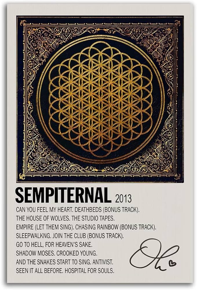 Amazon.co.jp: Sempiternal ポスター Bring Me The Horizon