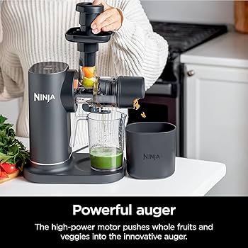 Amazon.com: Ninja NeverClog Cold Press Juicer, Powerful Slow
