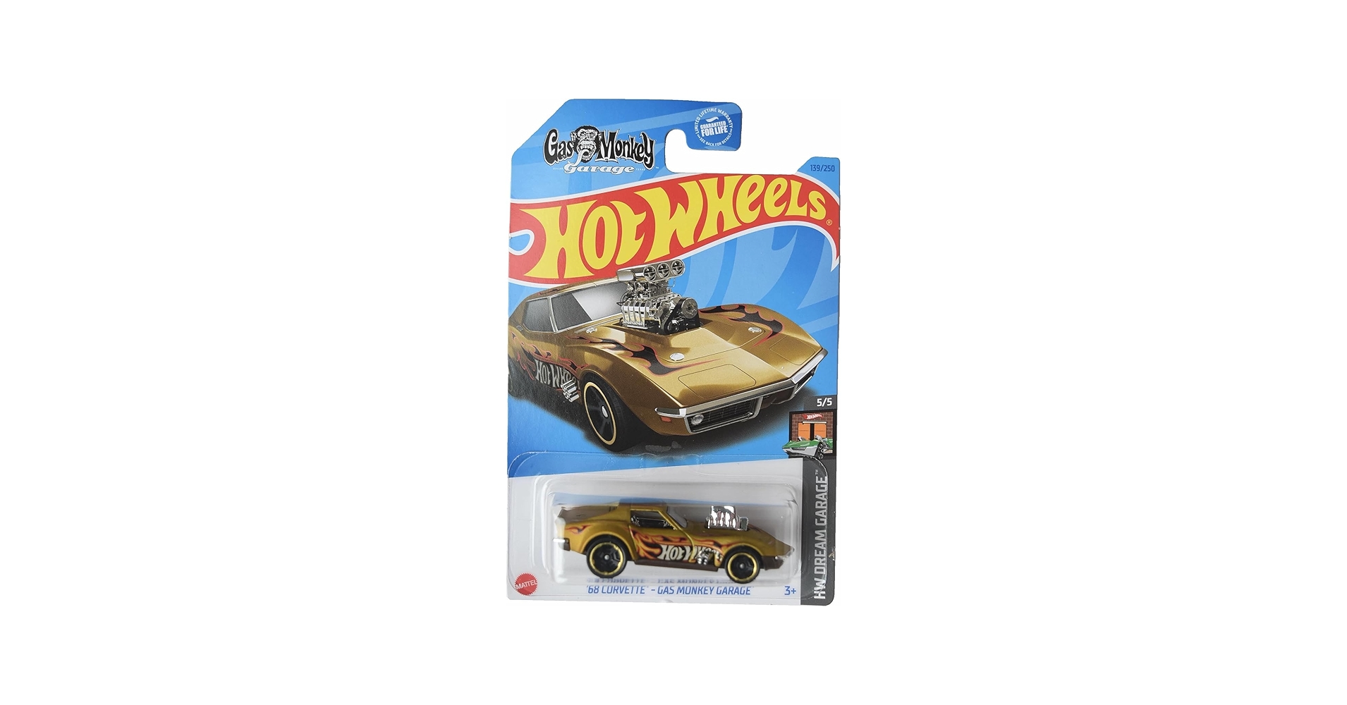 Amazon.com: Hot Wheels '68 Corvette Gas Monkey Garage, HW Dream