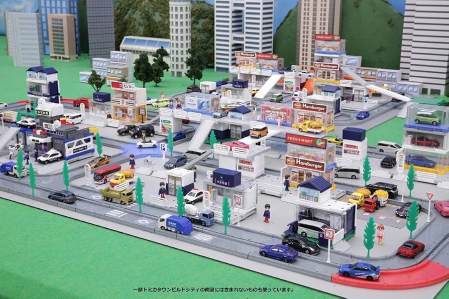 Amazon.co.jp: タカラトミー『 トミカ トミカタウン ビルドシティ