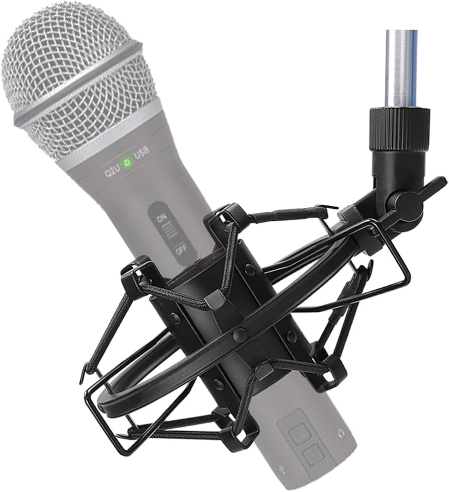 Amazon | SUNMON Q2U USB/XLR マイクショックマウントホルダー 振動と