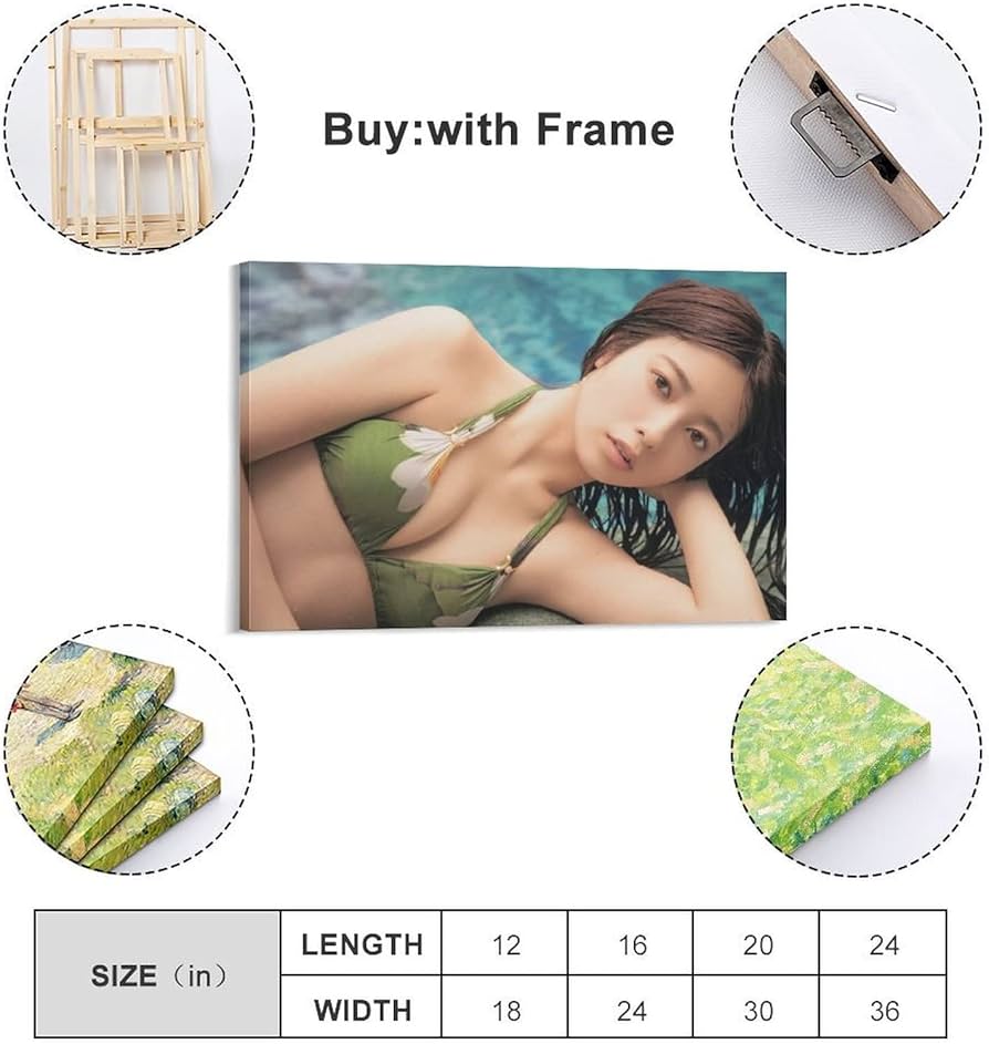 Amazon.co.jp: 乃木坂46斉藤優里水着写真ポスター清純かわいい 壁飾り