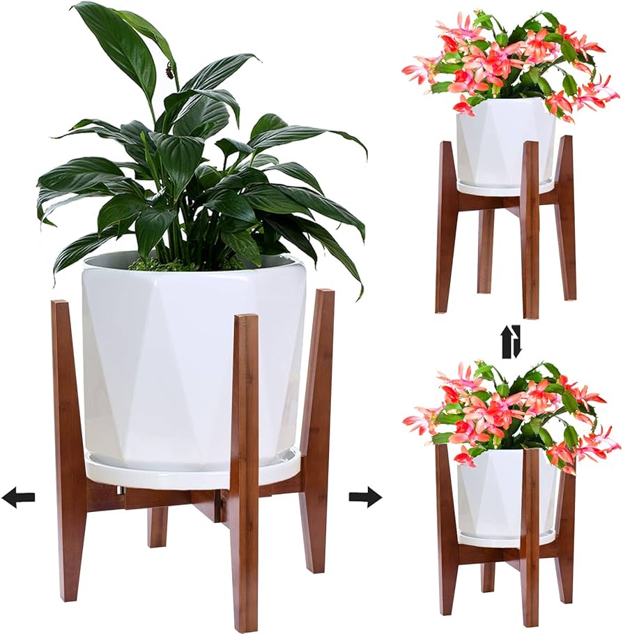 HmiL-U Plant Stand Modern Design | Adjustable Indoor Plant Stand