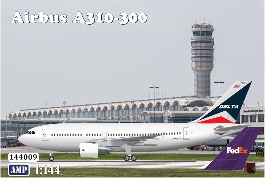 Amazon | ミクロミル 1/144 エアバス A310-300 PWエンジン搭載機 北