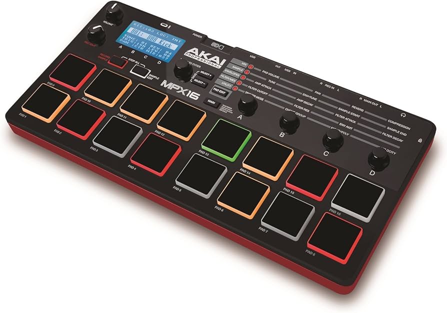 Amazon | Akai Professional サンプラー 16パッド SDカードスロット
