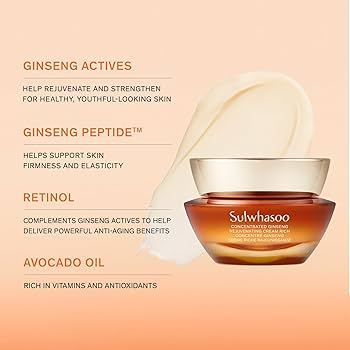 Amazon.com: Sulwhasoo Concentrated Ginseng Rejuvenating Cream Rich