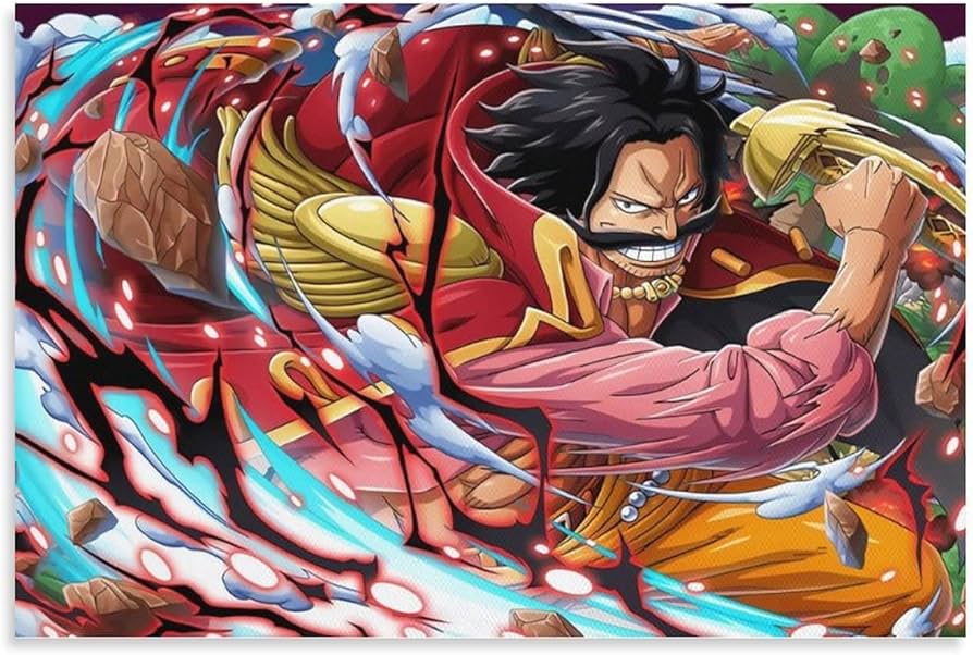 Amazon.co.jp: ワノ国 HD ゴル D ロジャー ワンピース 2 キャンバス