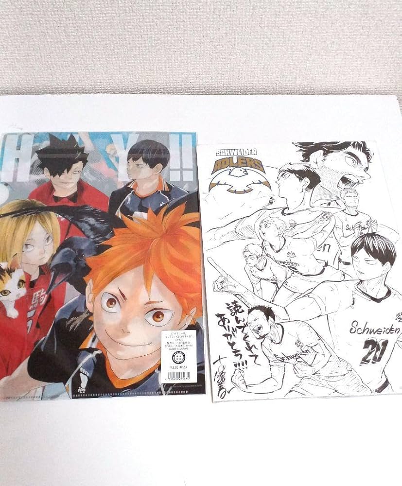ハイキュー 原画 ファイルセット ハイキュー!! 原画クリアファイル