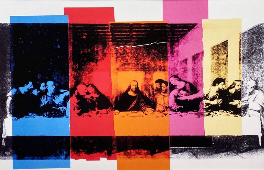 Amazon.com: GalleryGems Andy Warhol Details of The Last Supper