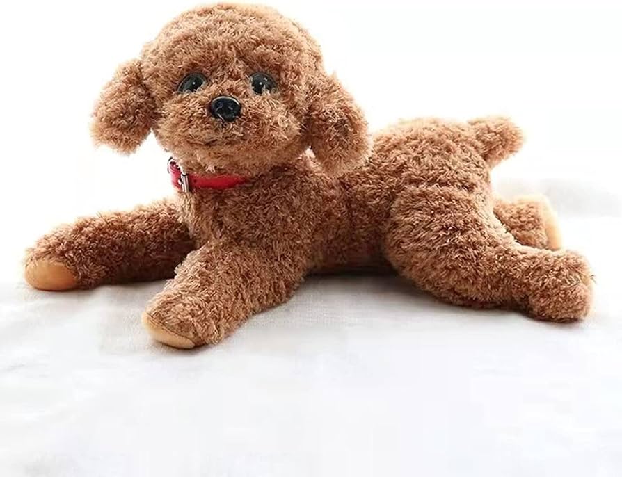 Amazon.co.jp: 犬 ぬいぐるみ プードル可愛い トイプードル ぬいぐるみ