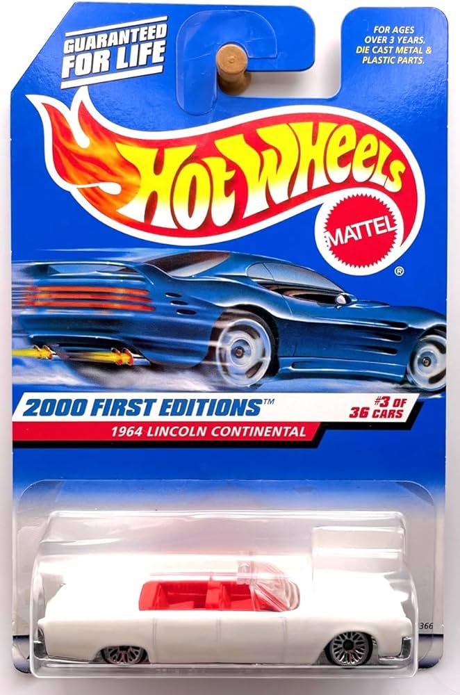 Amazon.com: Hotwheels 1964 Lincoln Continental-2000-063 1st