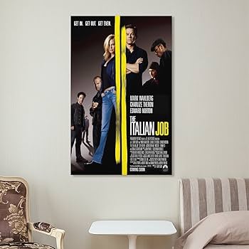 Amazon.co.jp: ミニミニ大作戦 The Italian Job ポスター 映画 部屋